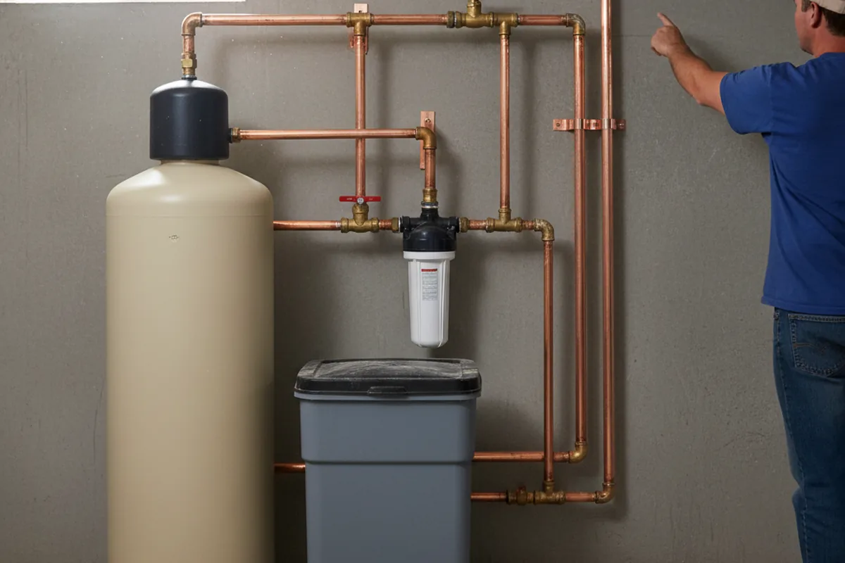 Whole-house water treatment system installed in Rutherford College